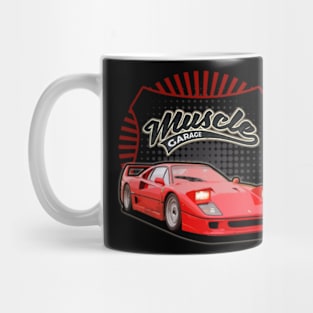 Ferrari F40 Sport car muscle Mug